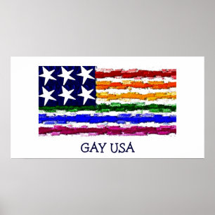 POSTER GAY USA