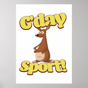 Poster G'day Sport