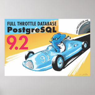 Poster géant PostgreSQL 9.2