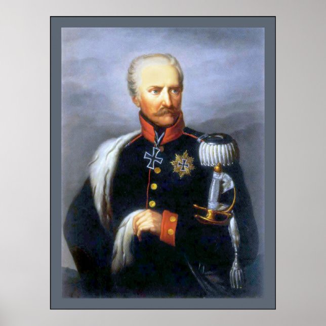 Poster Gebhard Leberecht von Blücher (Devant)