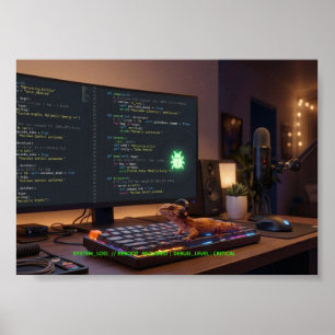 Poster GeckoDev // Station Universelle de Débogage Cyberp