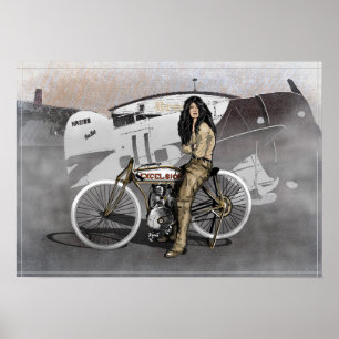 Poster Gee Bee and Excel