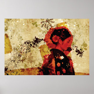 Poster geisha