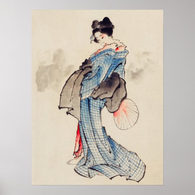 Poster Geisha (Devant)