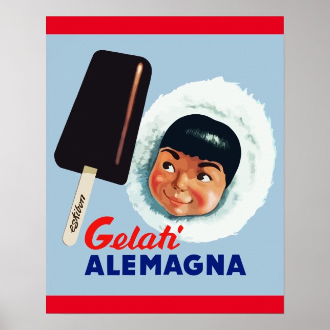 POSTER GELATI ALEMAGNA (Devant)