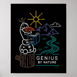Poster Gelé 2  Olaf - Le génie de la nature