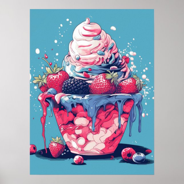 Poster Gelée Berry Delight (Devant)