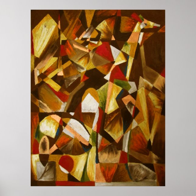 Poster Gelephant par Mansa Pryor (Devant)