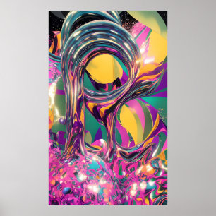 Poster Gelsemium Overture - Ken Gage Surreal Art