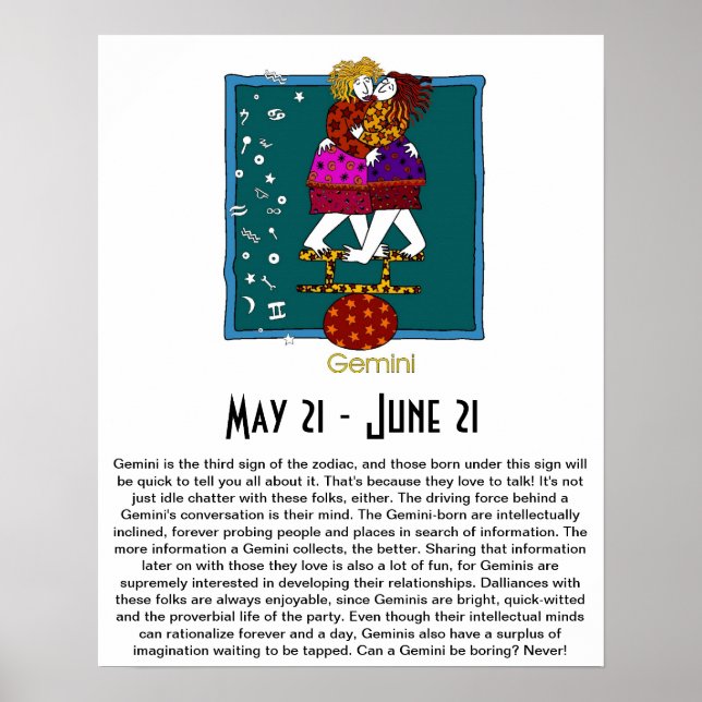 Poster Gemini (Devant)