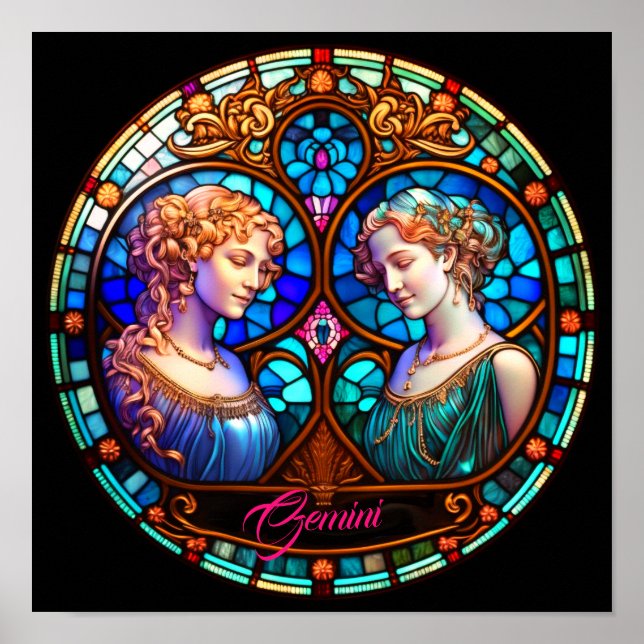 Poster Gemini et Pearl Harmony (Devant)