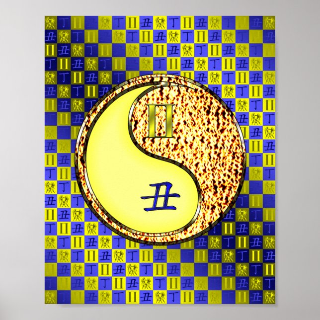 Poster Gemini & Ox de feu (Devant)