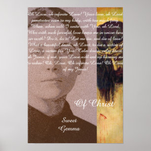 Poster Gemme Douce Du Christ
