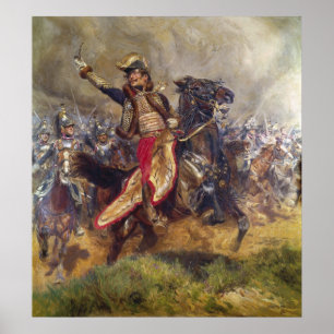 Poster General Antoine-Charles-Louis Lasalle  1912