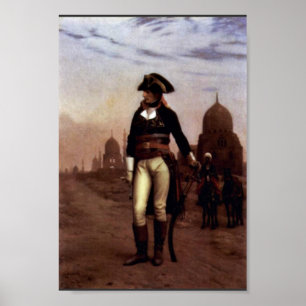 Poster Général Bonaparte Au Caire Par Gérôme Jean-Léon (B