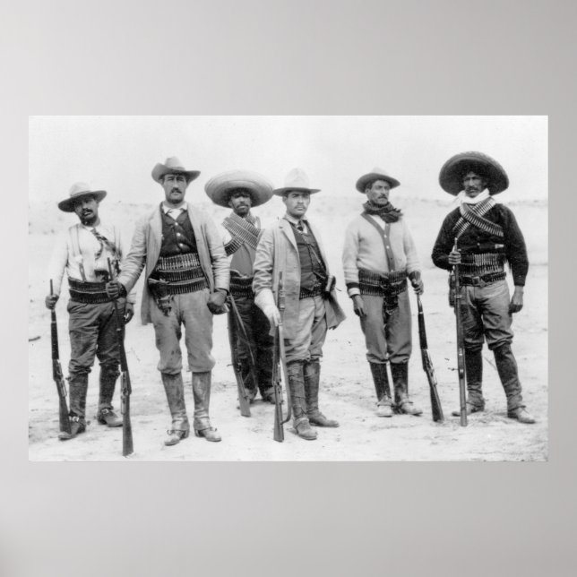 Poster Général de la révolution mexicaine, 1912 (Devant)