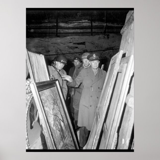 Poster Général Dwight D. Eisenhower, Image Supreme_War (Devant)