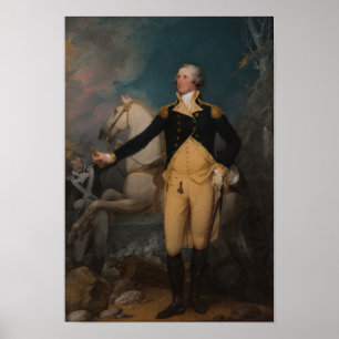 Poster General George Washington at Trenton