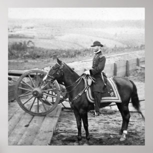 Poster Général Sherman à Atlanta, 1864