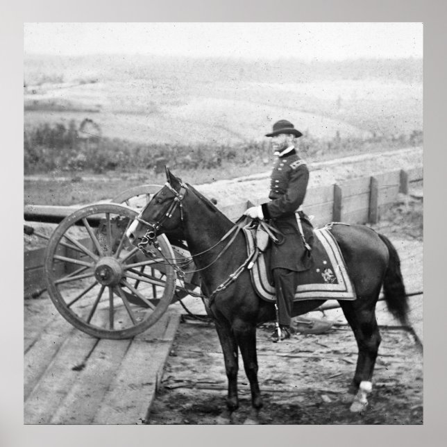 Poster Général Sherman à Atlanta, 1864 (Devant)