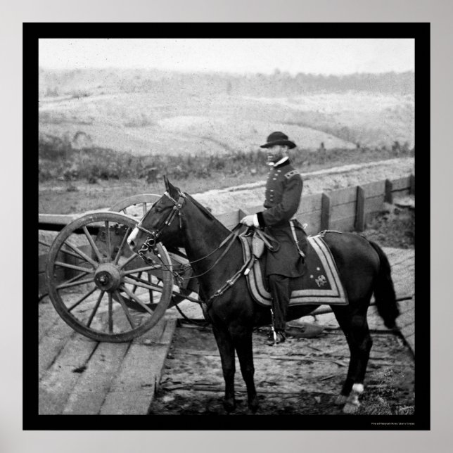 Poster Général William Tecumsah Sherman 1864 (Devant)