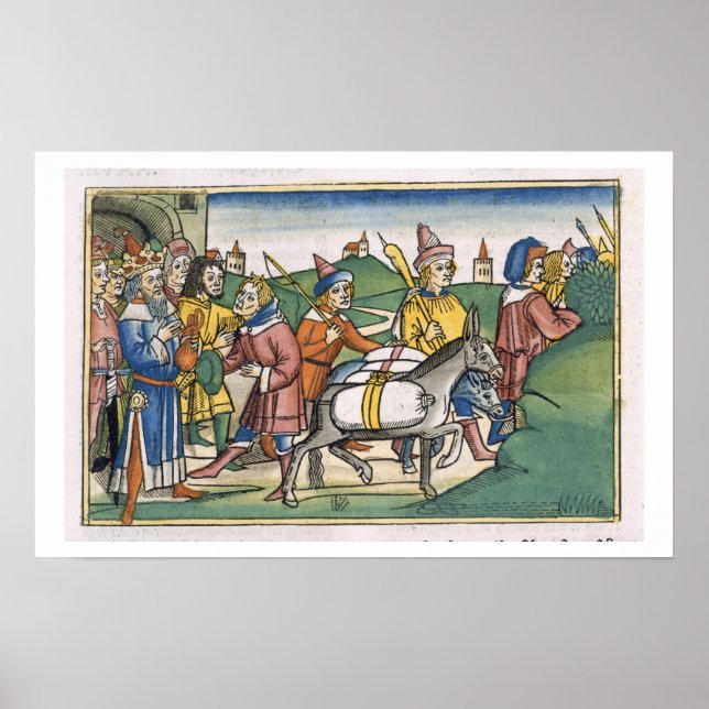 Poster Genèse 41 14-24 Le rêve du pharaon, du 'Nu (Devant)