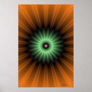 Poster Genèse fractale