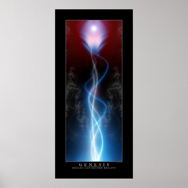 Poster Genèse - Large frontière (Devant)