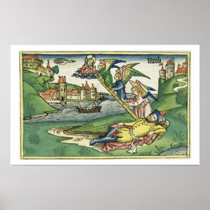 Poster Genesis 28 10 Jacob's Ladder, from the 'Nuremberg