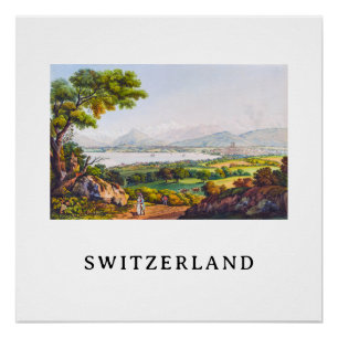 Poster Genève, Suisse