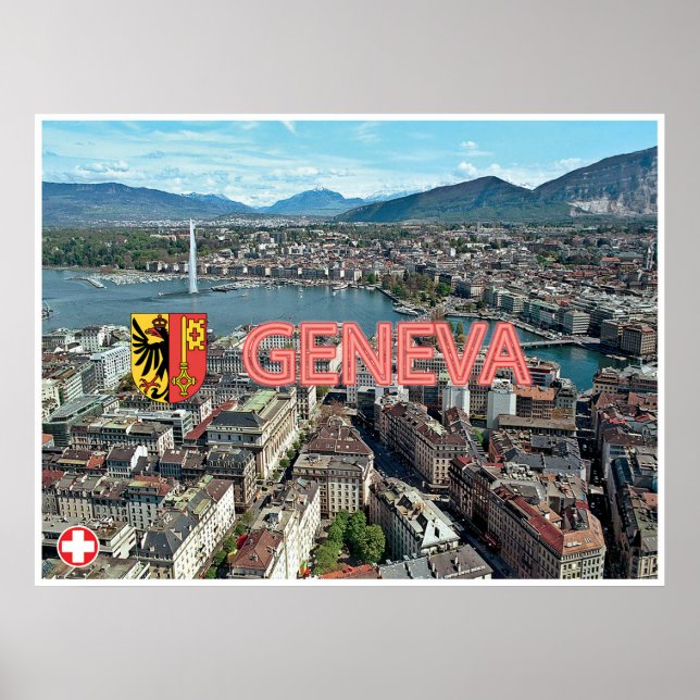 Poster Genève - Suisse (Devant)