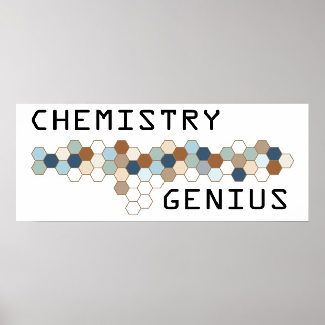 Poster Génie de chimie (Devant)