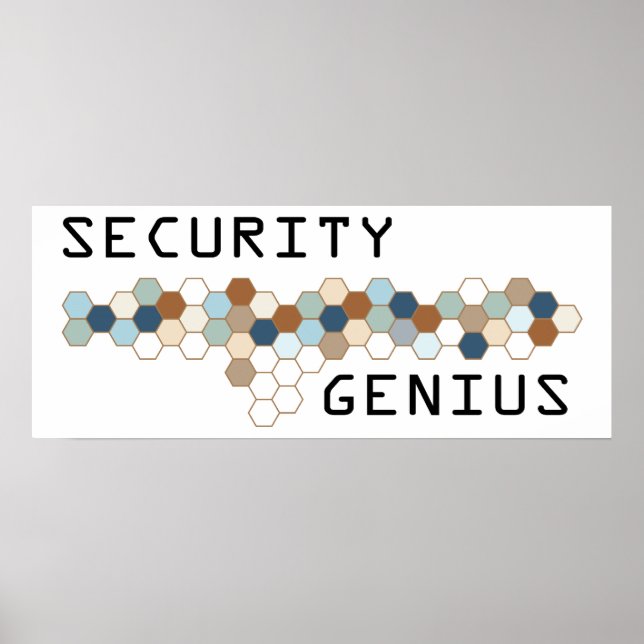 Poster Génie de la sécurité (Devant)