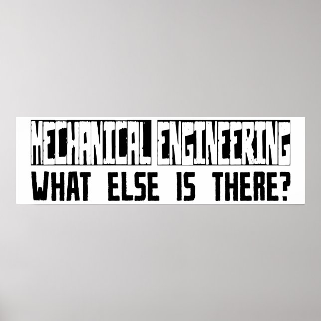 Poster Génie Mécanique Qu'Y A-T-Il D'Autre? (Devant)