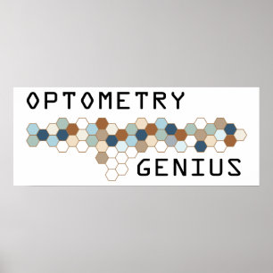 Poster Génie optométrique