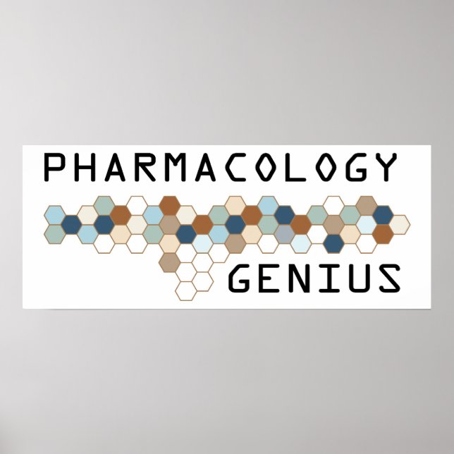 Poster Génie pharmacologique (Devant)