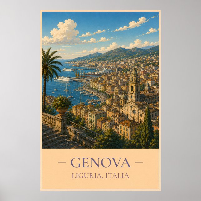 Poster Genova (Devant)