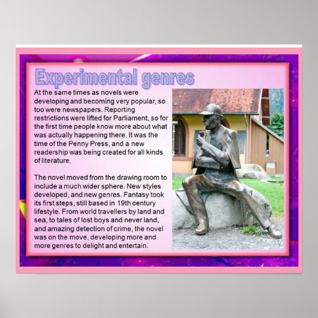 Poster Genre expérimental (Devant)