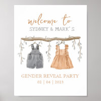 Genre révéler la fête, Lui ou Elle, Bienvenue, Béb