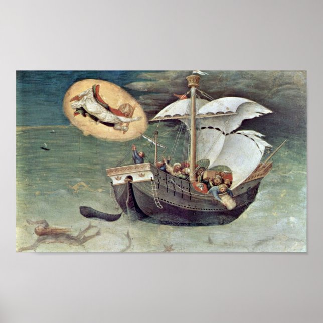 Poster Gentile da Fabriano - Secourir les marins (Devant)