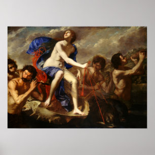 Poster Gentileschi - Le Triomphe De Galatea 1650