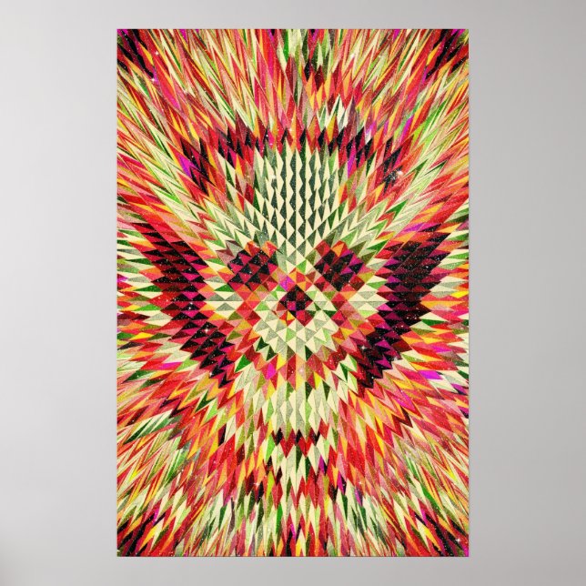 Poster Geo Skull (Devant)