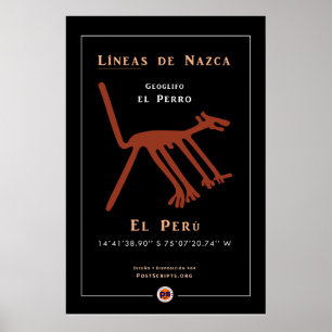 Poster Geoglyphes de Nazca