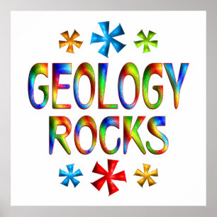 POSTER GÉOLOGIE ROCKS