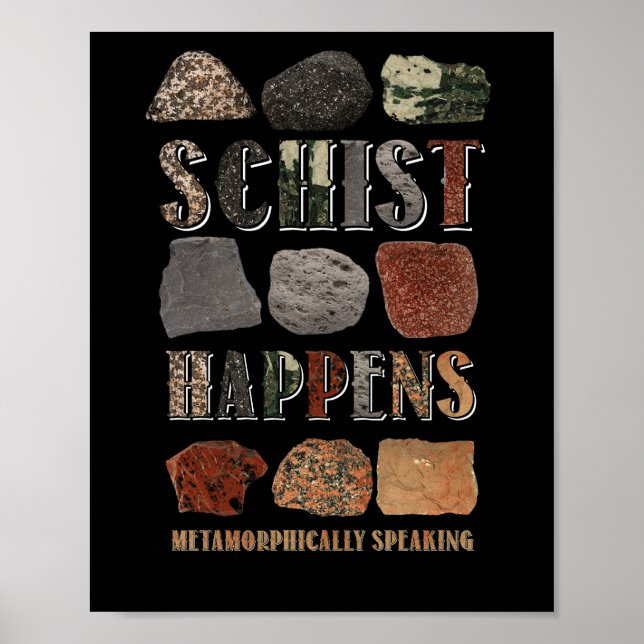 Poster Géologue Mineral Geode Rock Collecteur Géologie (Devant)
