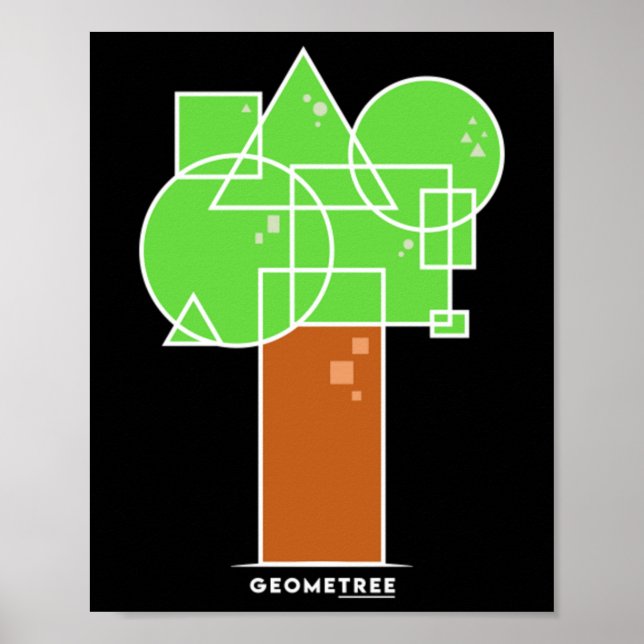 Poster Geometree I (Devant)