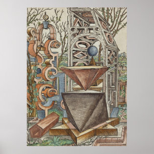 Poster Geometria et Perspectiva- III