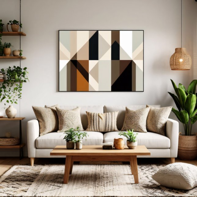 Poster Geometric Confluence (Créateur téléchargé)