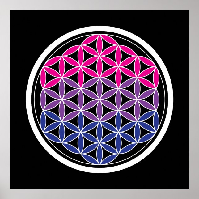 Poster géométrie biSacred (Devant)