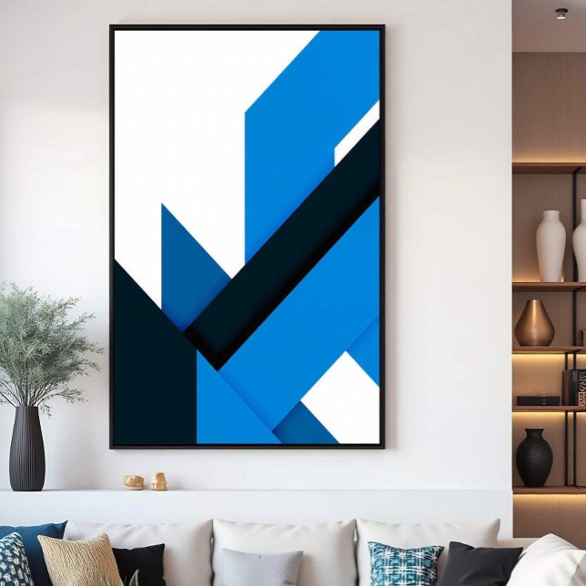 Poster Géométrie fluide (Créateur téléchargé)